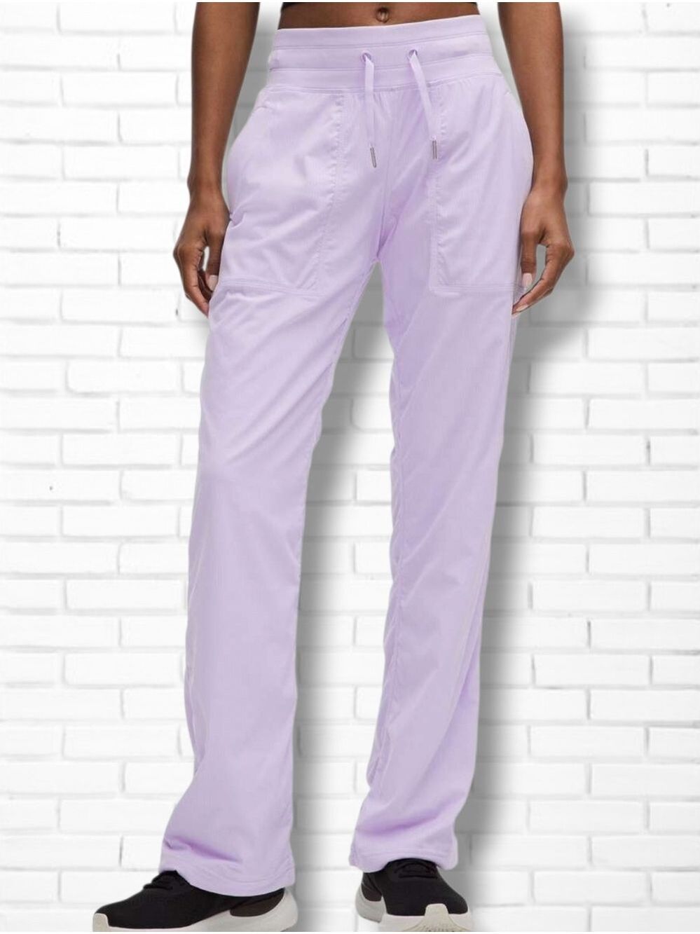 Lululemon Dance Studio Mid-Rise Lined Pant In Lavender Frost Size 6